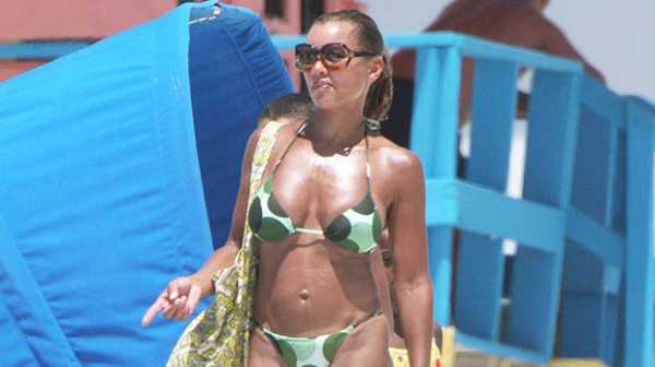 Vanessa Williams, 58, Confidently Poses In White Swimsuit On The Beach – See Photo