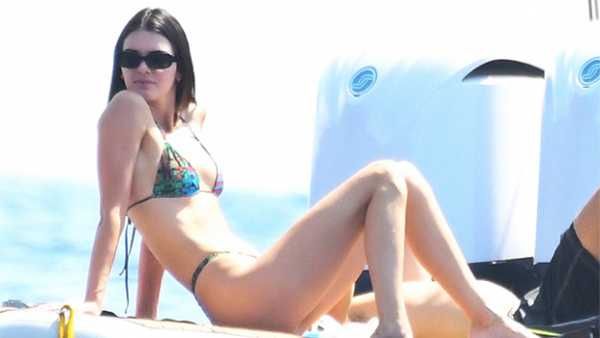 yachting kendall jenner