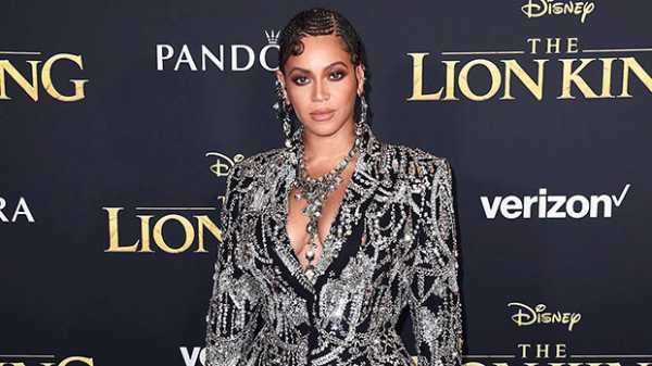 Beyonce Looks Stunning In Plunging Silk Dress In New Pics From European Vacation With JAY-Z