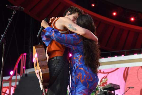 Camila Cabello and Shawn Mendes Kissed at the Global Citizen Live Concert