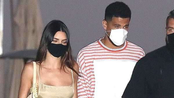 Kendall Jenner Stuns In A Nude Dress While Holding Hands With Devin Booker On Date Night