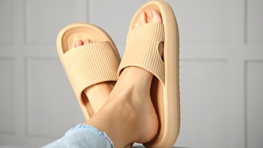 The TikTok-Famous Cloud Slippers Are 40% Off Right Now