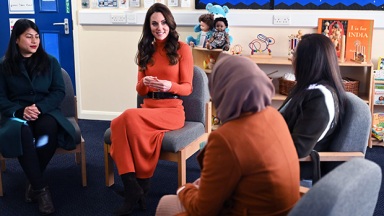 Kate Middleton Is All Smiles As She Stuns In Red Dress For 1st Solo Appearance After Harry’s Book