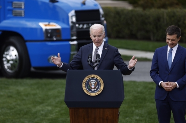 Joe Biden and Pete Buttigieg