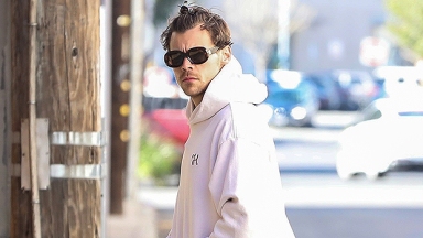 Harry Styles Rocks Shorts As He Heads To Gym After Winning AOTY At The Grammys: Photo