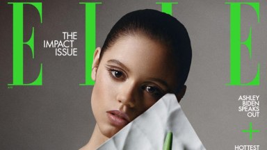 Jenna Ortega Wears A Giant Leaf As A Top On The Cover Of ‘Elle’: Photos