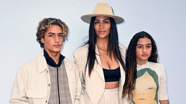 Matthew McConaughey’s Son Levi, 14, Looks Just Like Him At PFW With Mom & Sister, 13