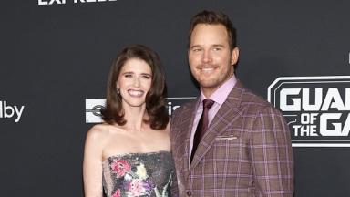 Chris Pratt & Katherine Schwarzenegger Cuddle At ‘Guardians Of The Galaxy Vol. 3’ LA Premiere