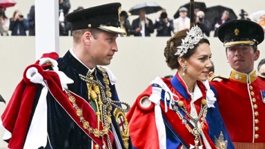 Kate Middleton Trades In Tiara For Floral Headpiece & Wears Princess Diana’s Earrings At Coronation