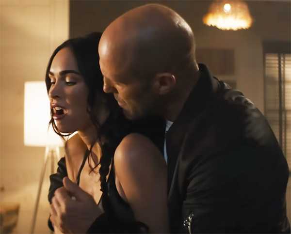 Megan Fox Gets Handsy With Jason Statham In Action Packed ‘expend4bles Trailer Watch Glamour 