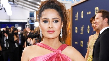 Salma Hayek, 56, Gives Barbie Vibes As She Rocks Plunging Pink Swimsuit With Husband On Vacation