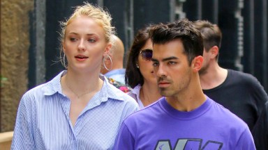 Sophie Turner & Joe Jonas Match In Striped Pajamas As She Wishes Him Happy 34th Birthday