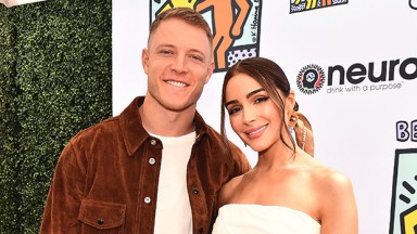 Olivia Culpo Congratulates Fiance Christian McCaffrey as 49ers Head to Super Bowl