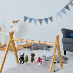 Woodland Baby Play Gym: A Natural Wonderland for Your Little Explorer