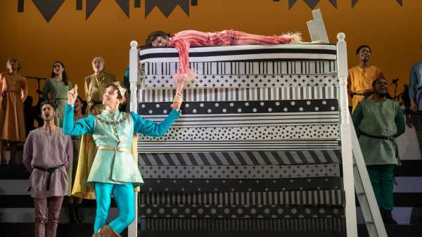 Broadway’s Sorbet: Sutton Foster in “Once Upon a Mattress”
