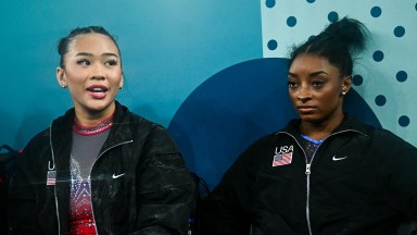 Simone Biles & Suni Lee Fall Off Balance Beam During Paris Olympics Event