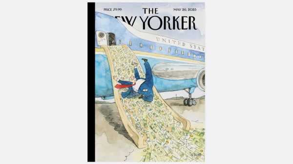 Barry Blitt’s “Soft Landing”