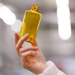 Last March, L'Oréal's Biotherm announced the relaunch of its iconic Waterlover sun mist in a reinvented cosmetic bottle made from Carbios' biorecycled PET (Photo: Biotherm)