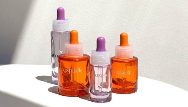 Virospack launches a new line of translucent droppers for cosmetics