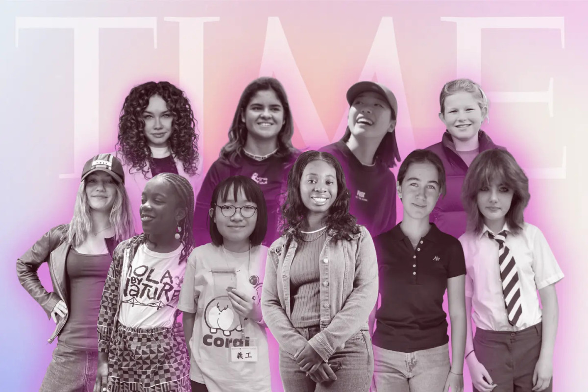 Who made it to TIME's "Girls of the Year" list?1