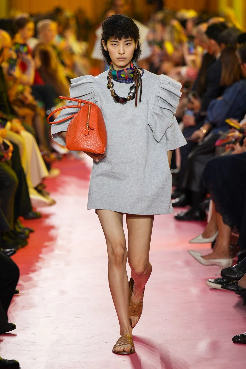 Juxtaposition reigns: Miu Miu's fresh spring/summer '26 drop
11