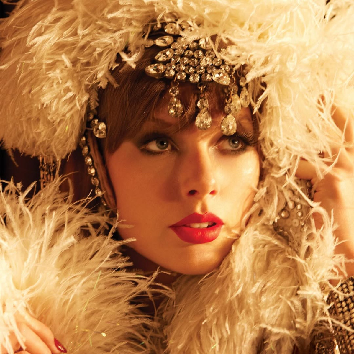 Listening to Taylor Swift's new album The Life of a Showgirl1