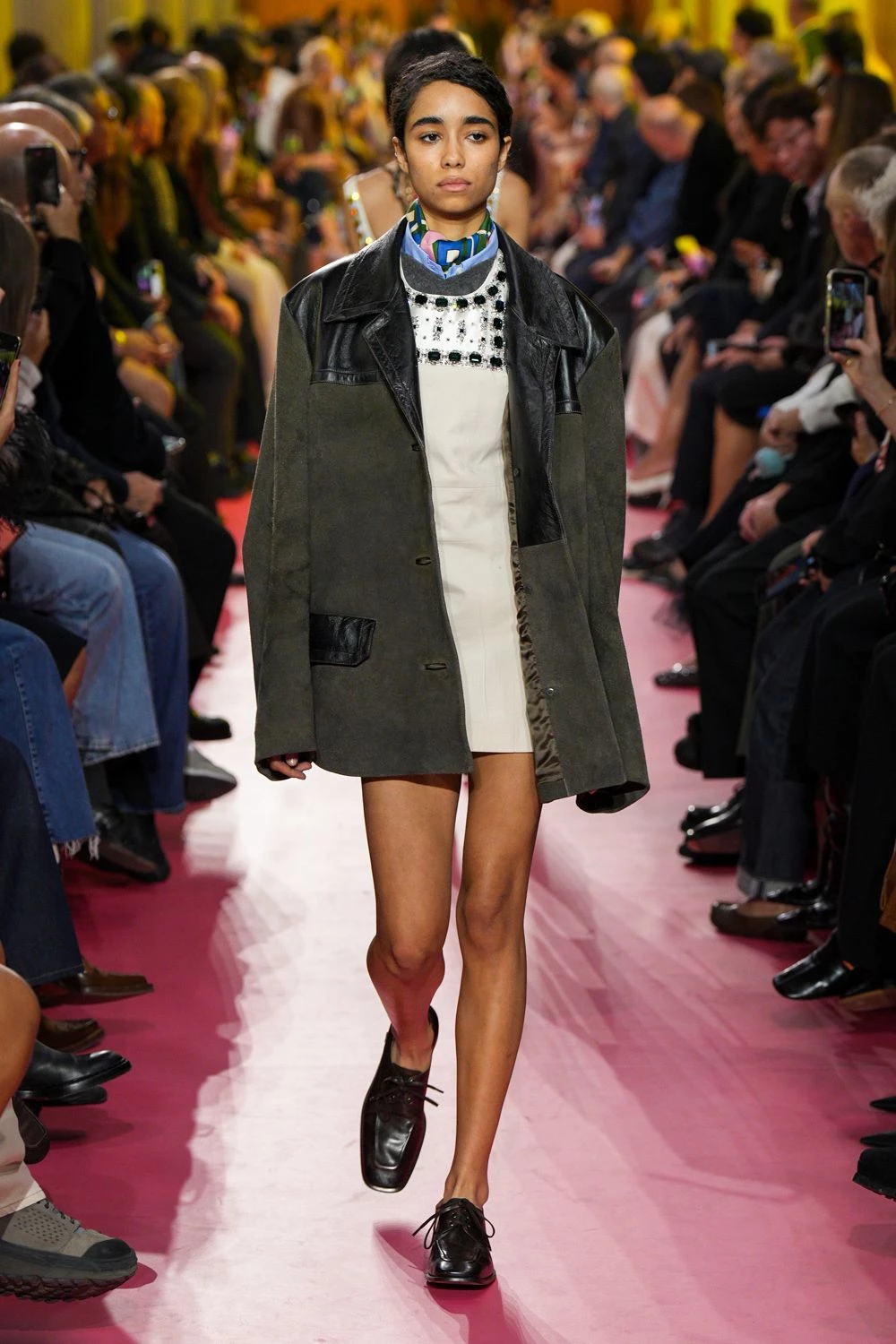 Juxtaposition reigns: Miu Miu's fresh spring/summer '26 drop
18