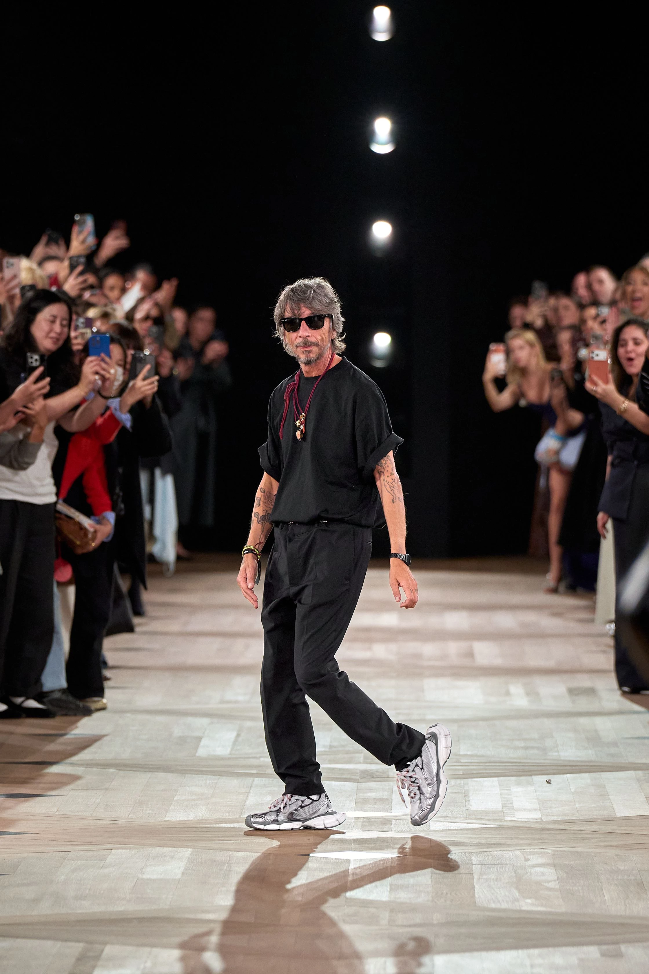 Pierpaolo Piccioli at the finale of the Balenciaga spring-summer 2026 show10