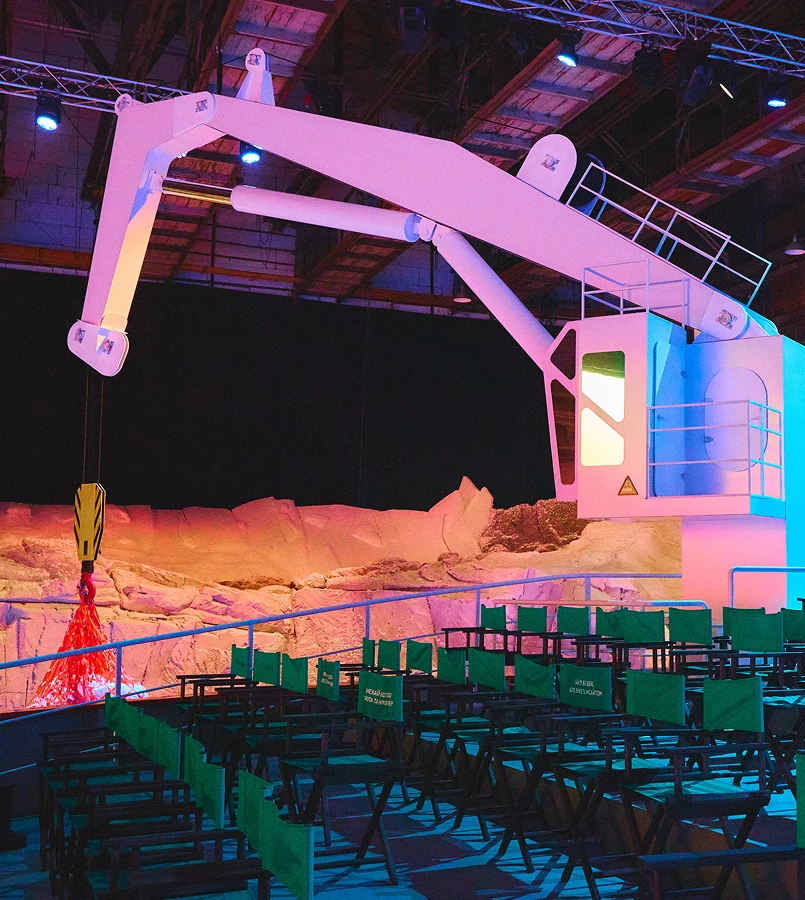 Antarctica arrived at the film studio: what happened1