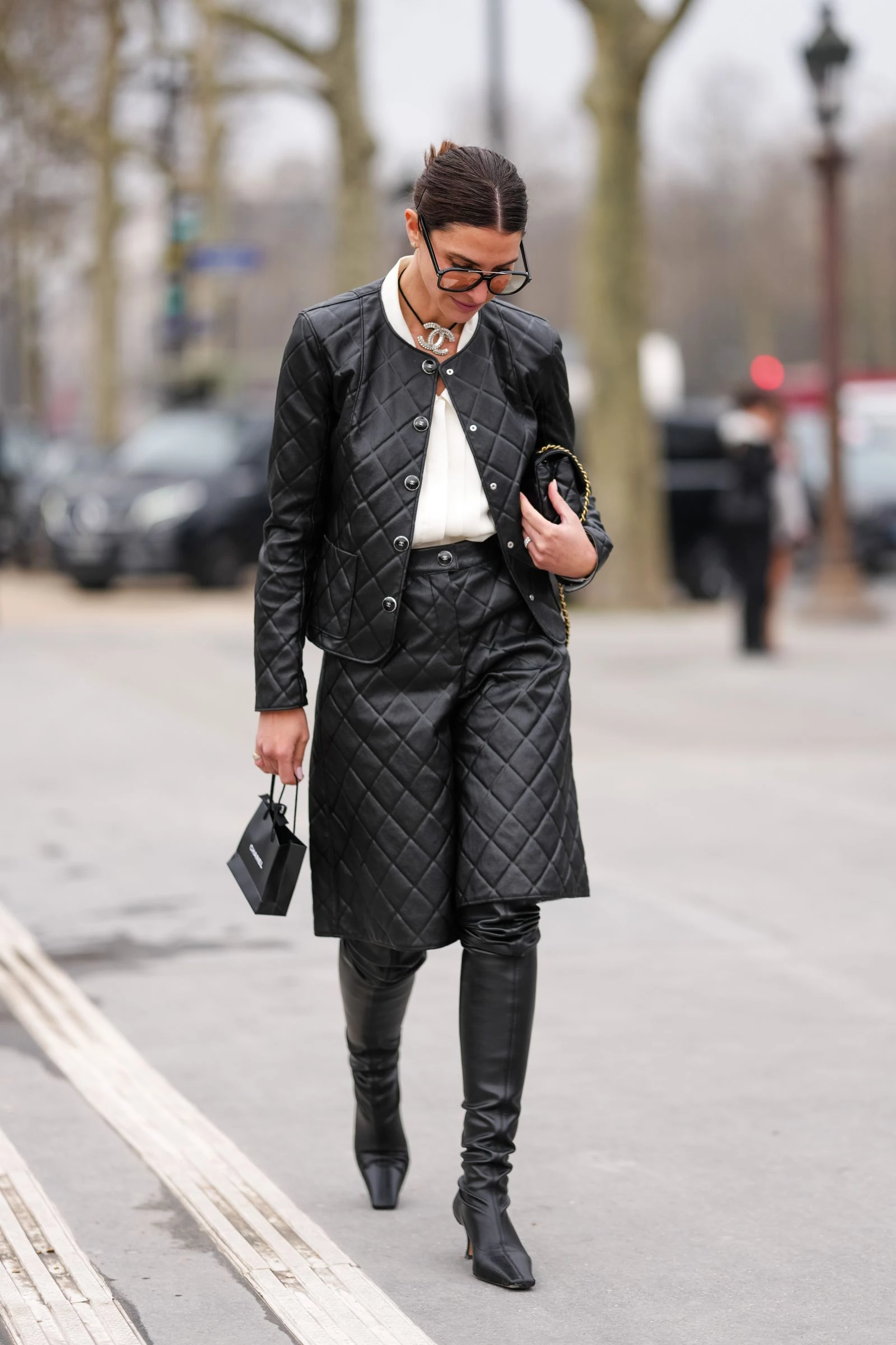 A padded coat is ideal outerwear for fall.
4