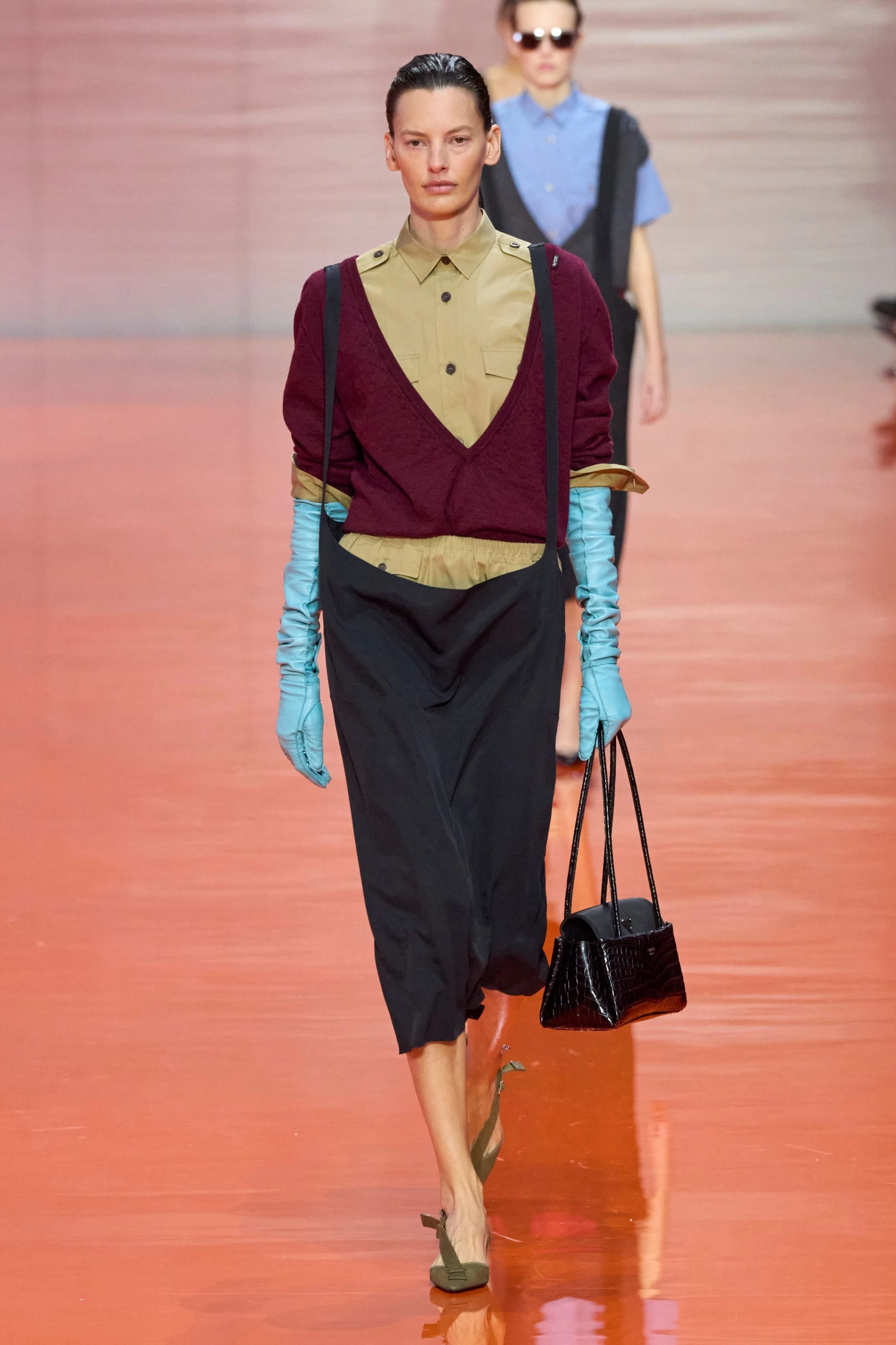 Prada's overall dress is the must-have item for spring/summer '26.
2