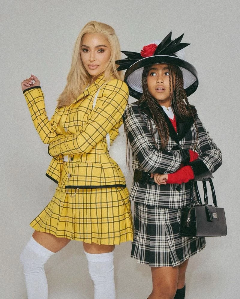 Kim Kardashian and North West, 2023. Instagram @KimKardashian7