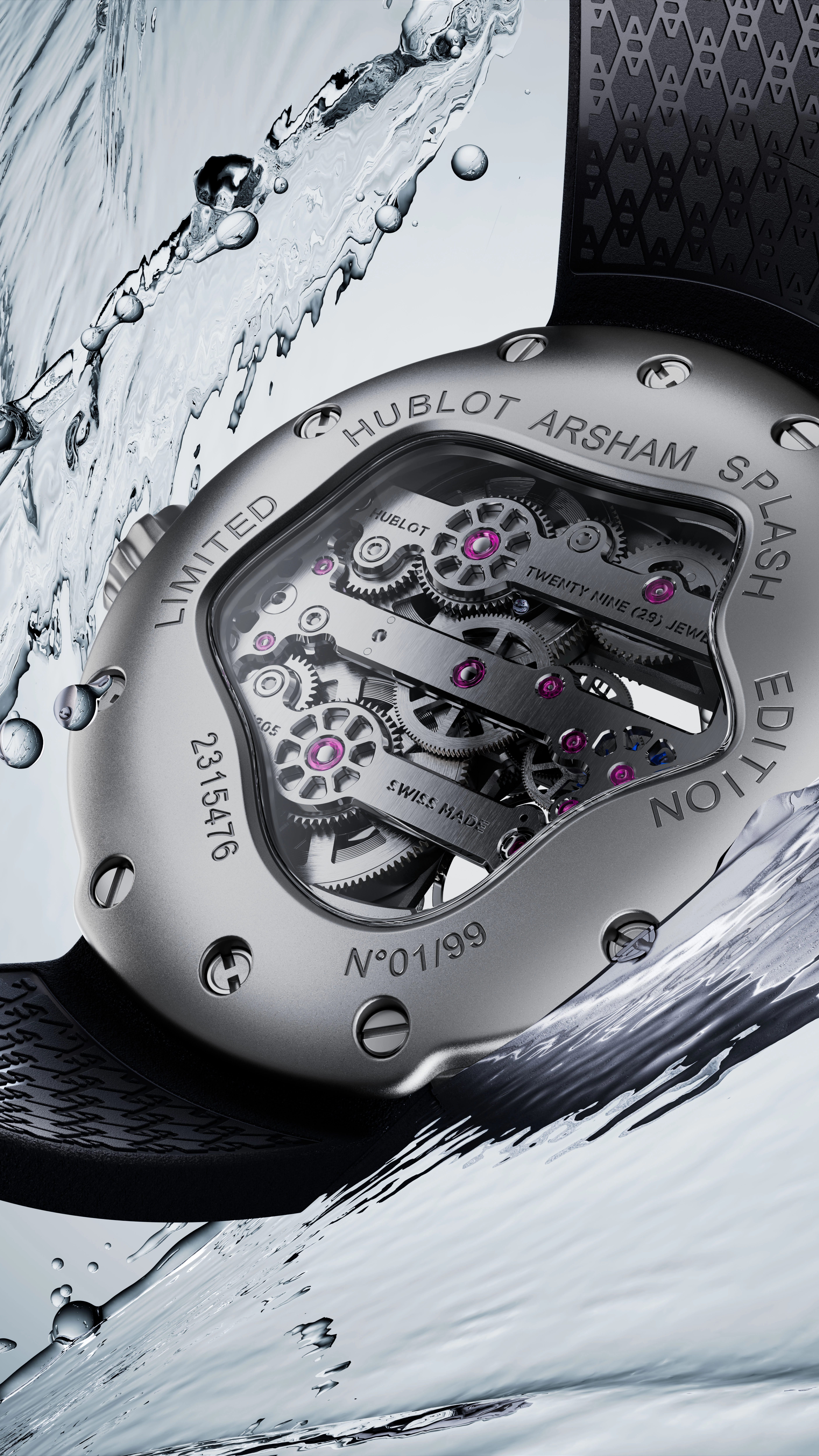 Hublot unveils a fresh timepiece crafted with artist Daniel Arsham.
4