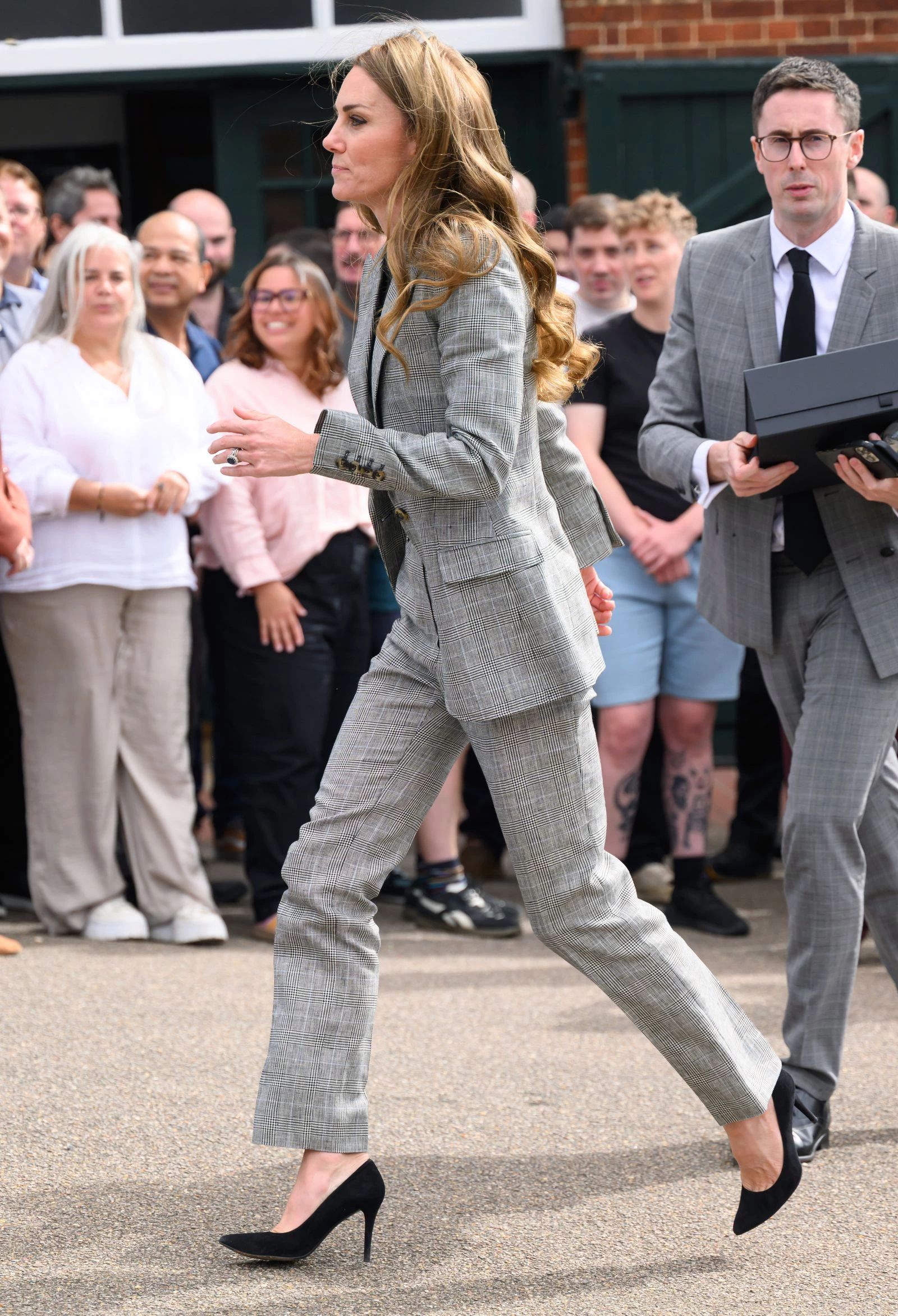 Your closet needs a Kate Middleton-esque suit.
2