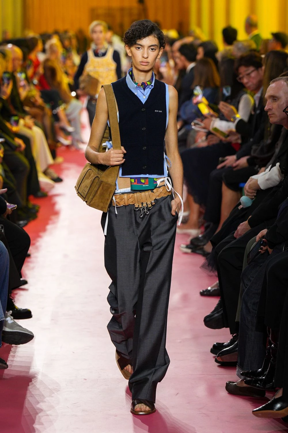 Juxtaposition reigns: Miu Miu's fresh spring/summer '26 drop
10