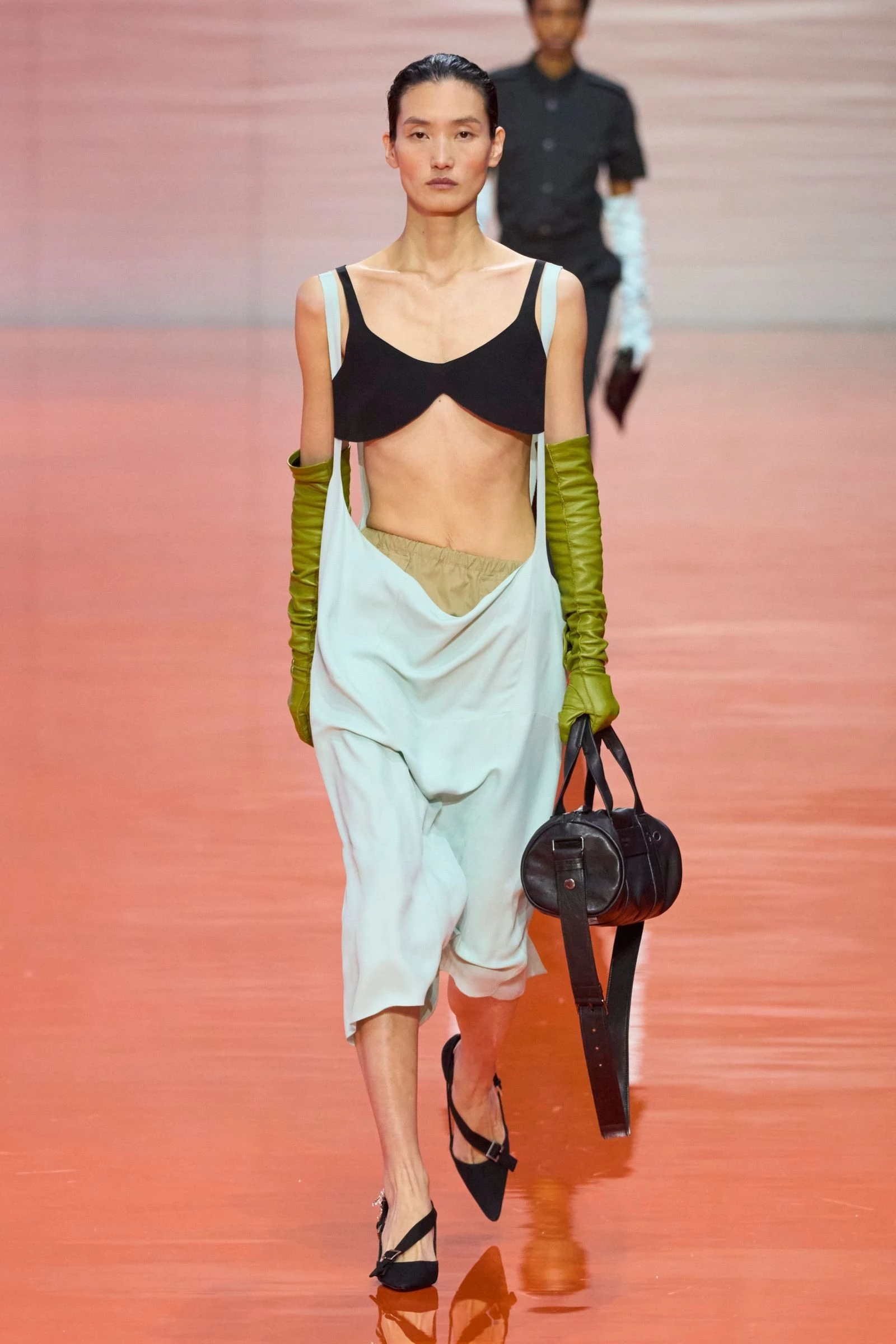 Prada's overall dress is the must-have item for spring/summer '26.
6