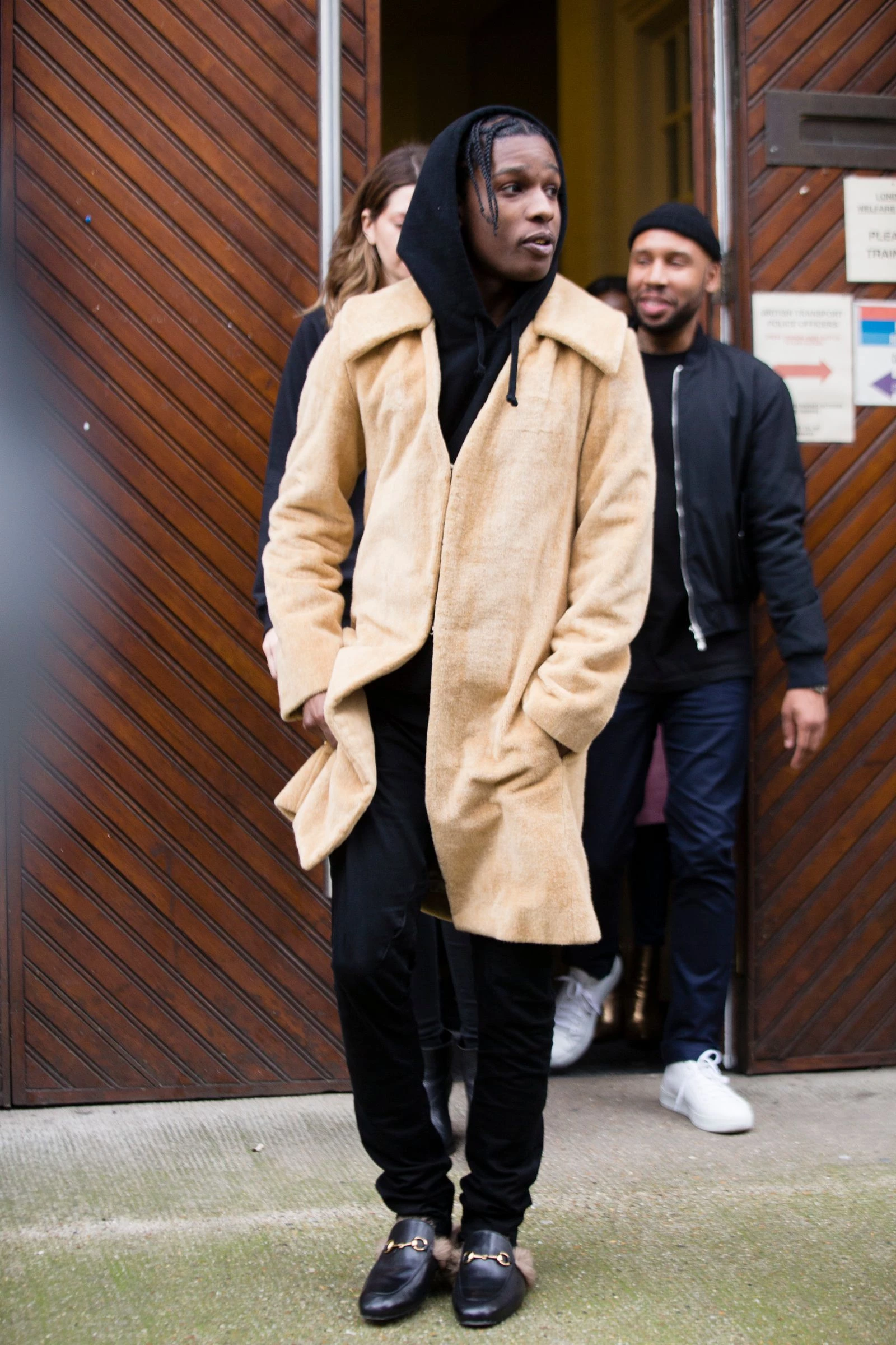 A$AP Rocky in Gucci loafers1