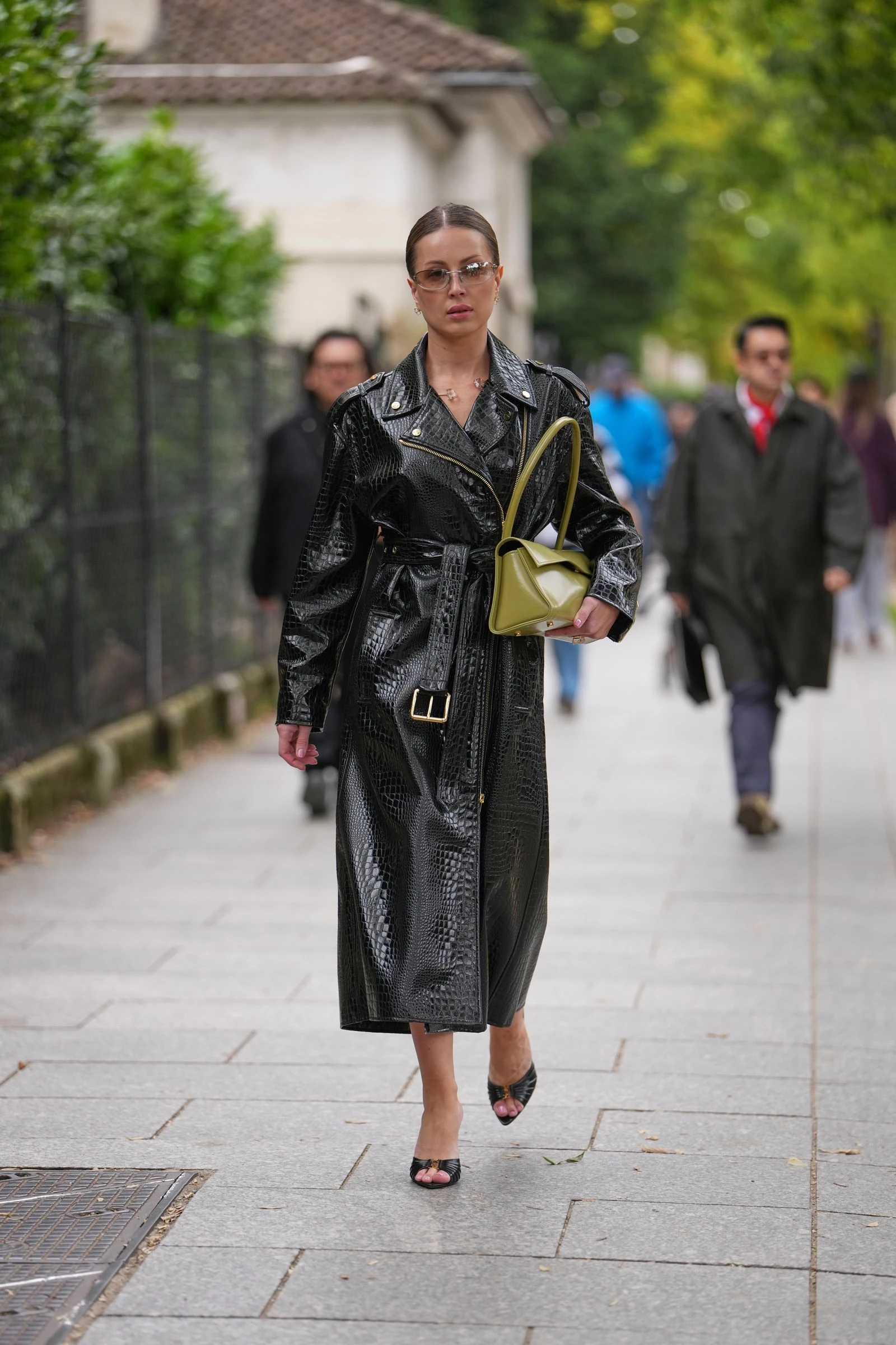 A leather overcoat might be the versatile jacket you desire.
8