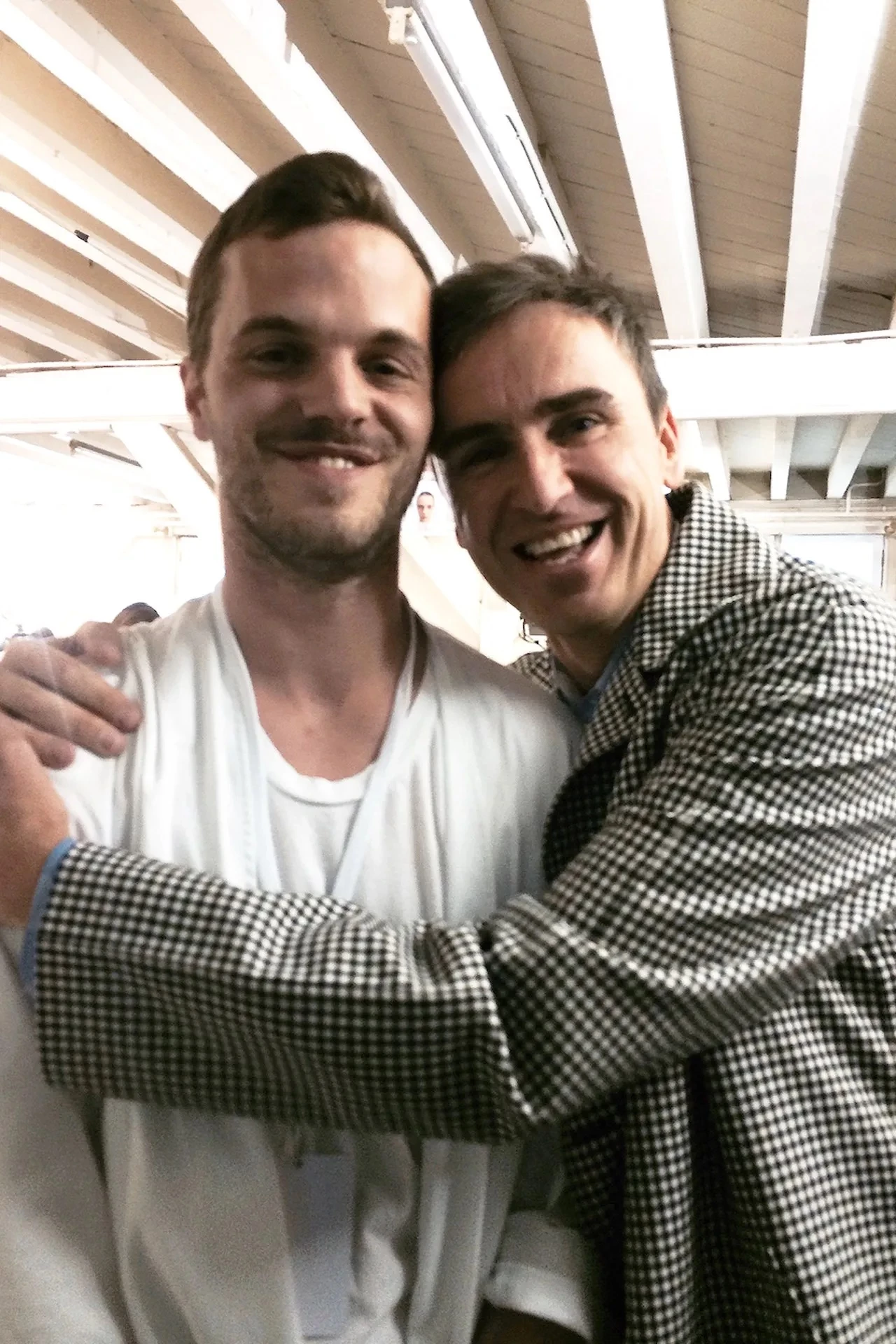 Mathieu Blasi and Raf Simons2