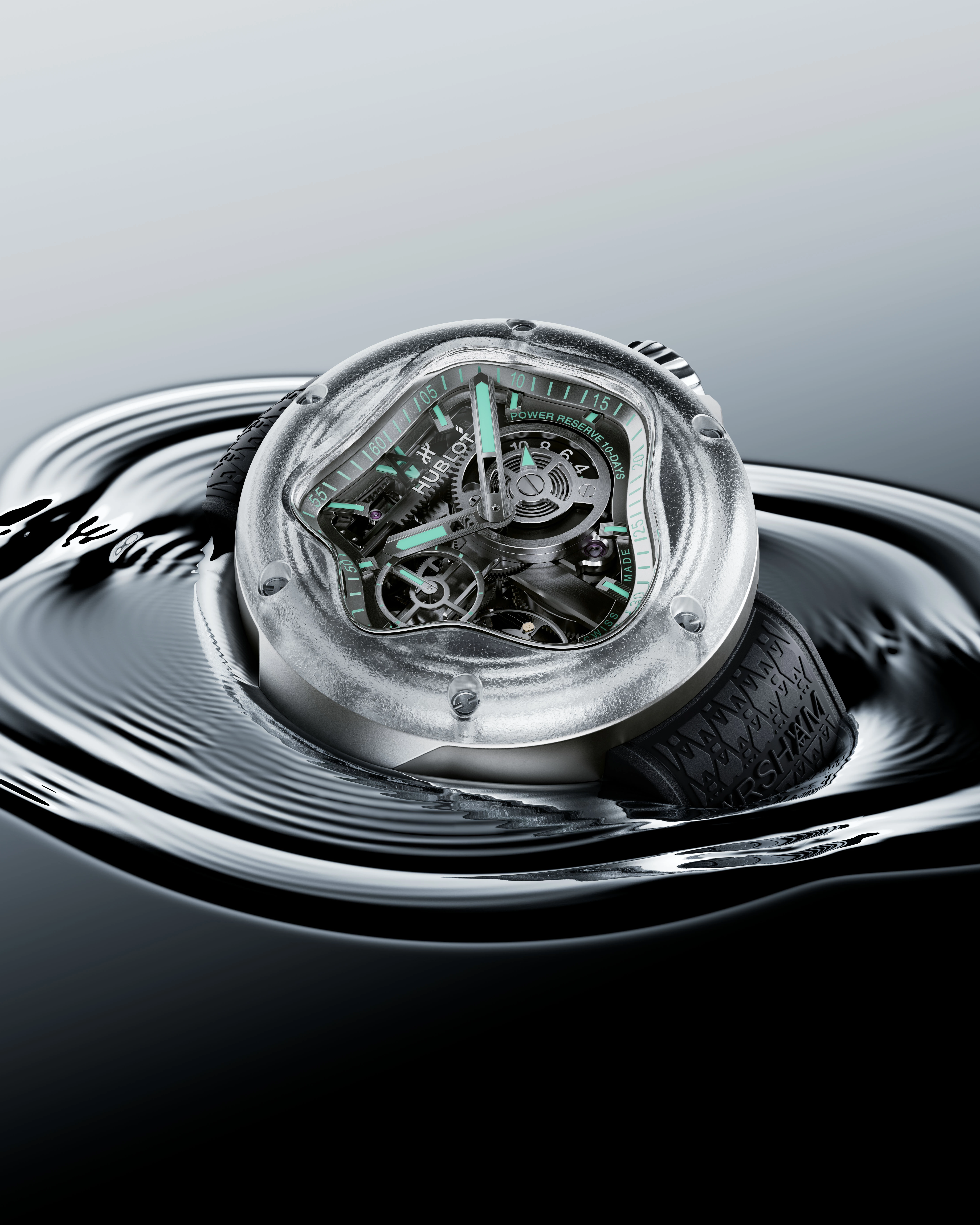 Hublot unveils a fresh timepiece crafted with artist Daniel Arsham.
1