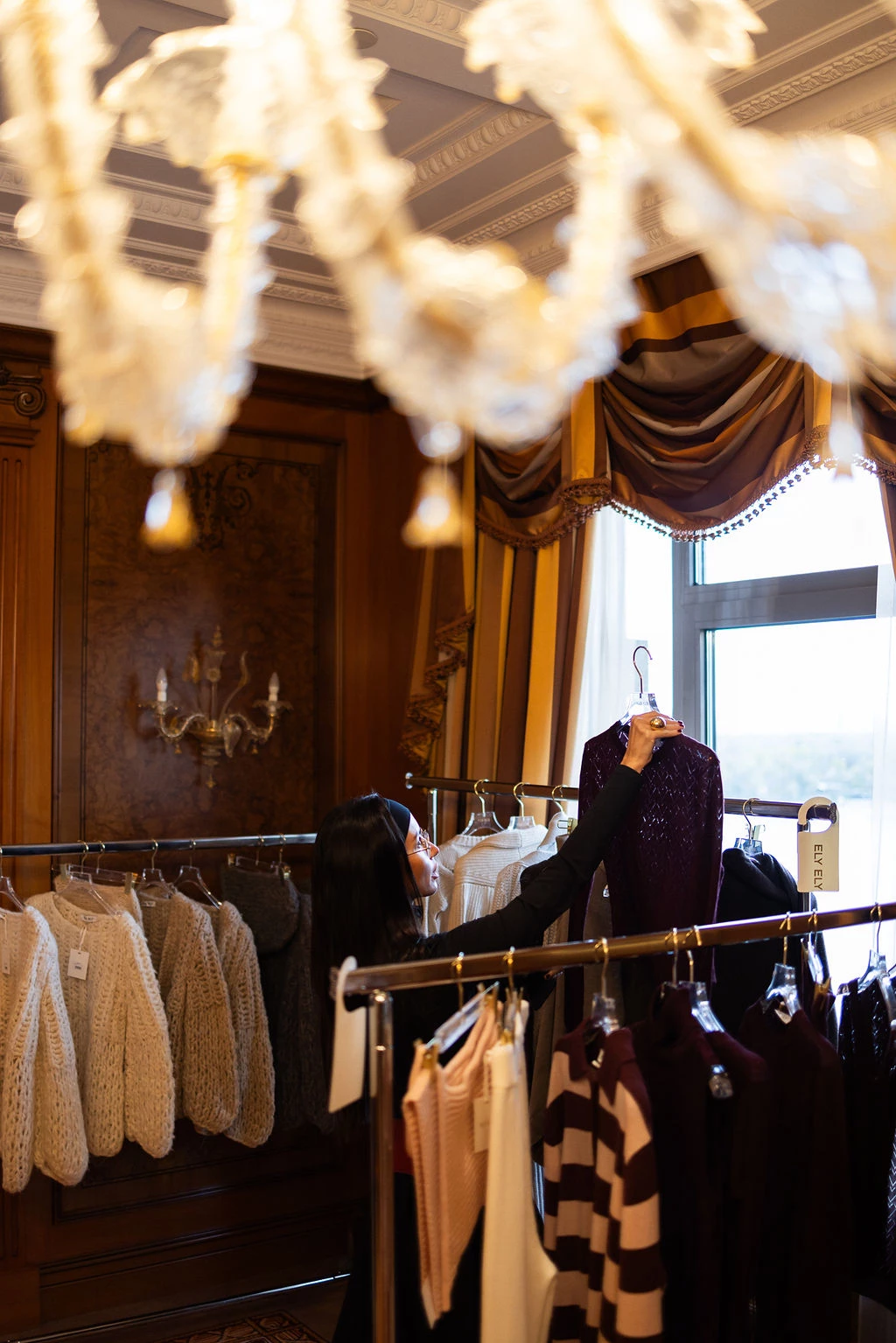ELY ELY label's fresh line debuted at a limited-time shop; open through October 26.
4
