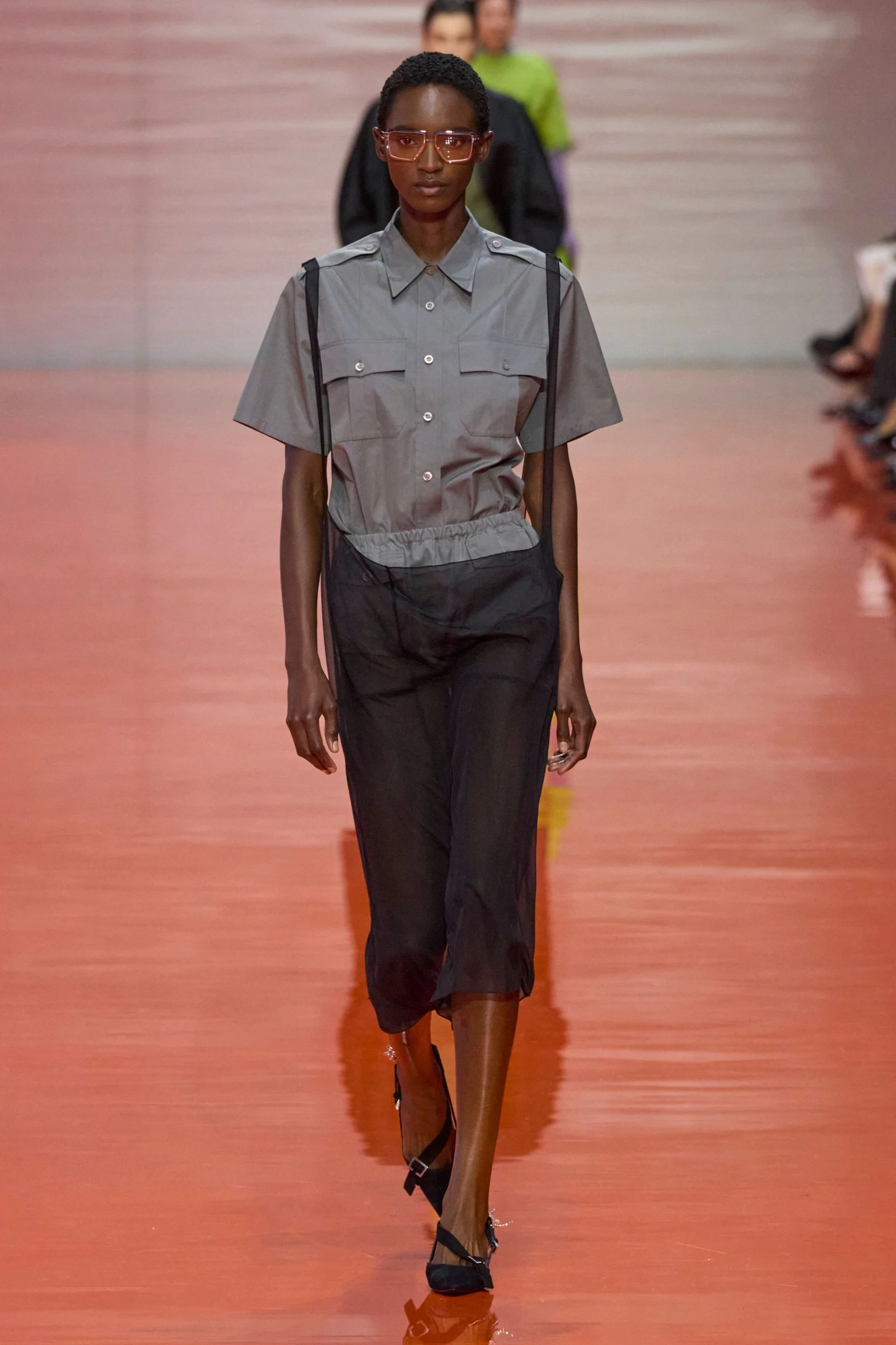Prada's overall dress is the must-have item for spring/summer '26.
1
