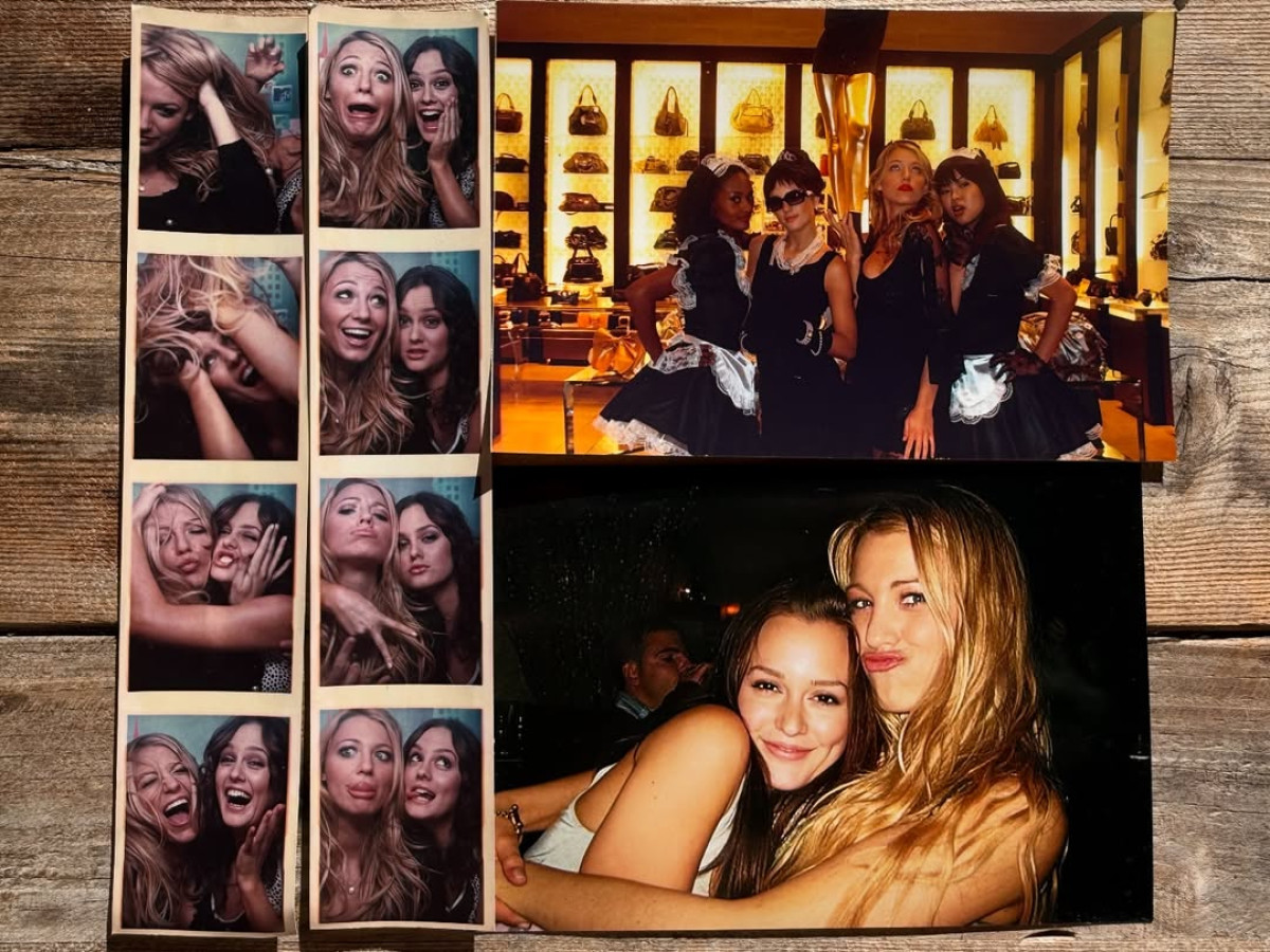 10 archival photos from the series "Gossip Girl" shared by Blake Lively4