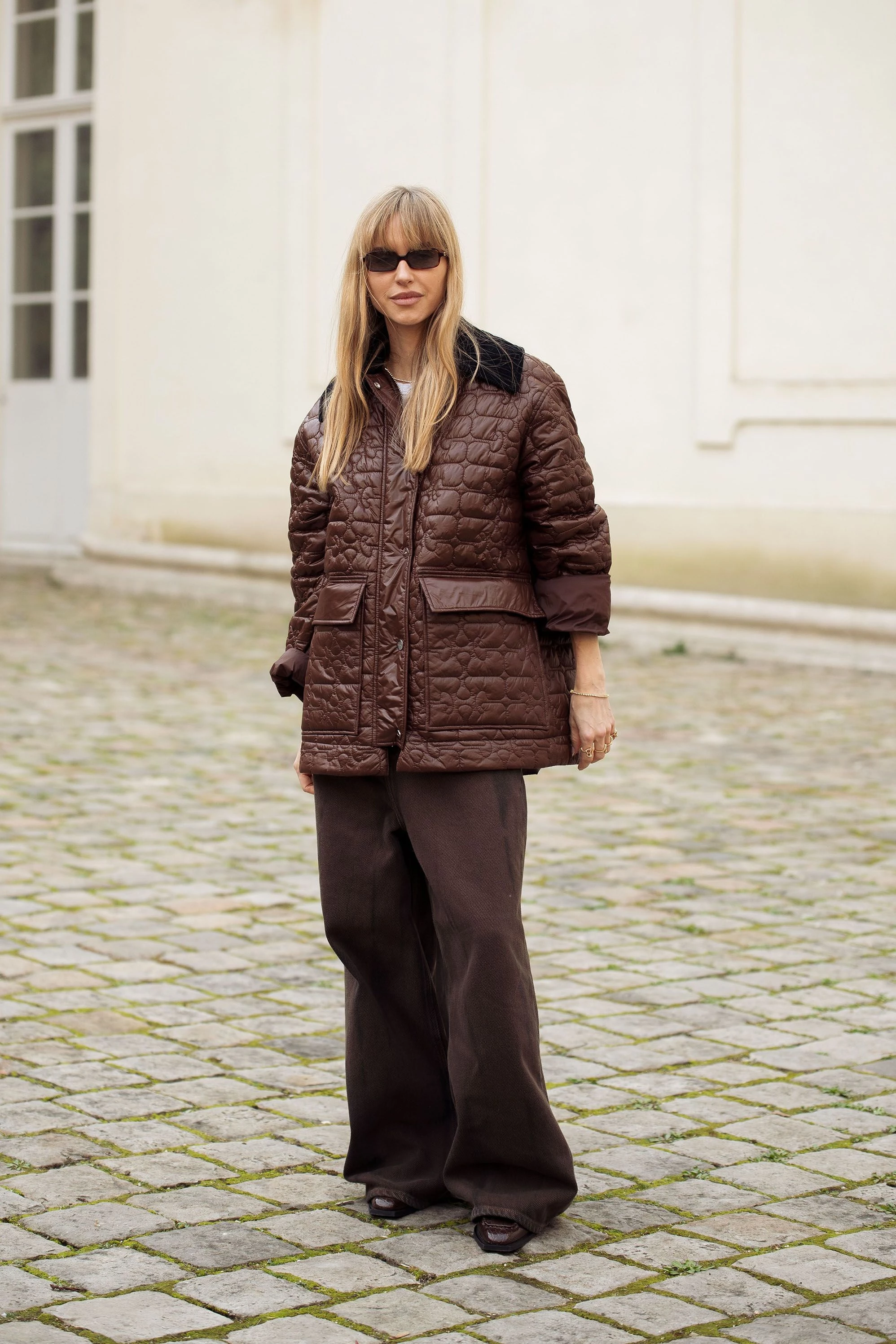 A padded coat is ideal outerwear for fall.
2