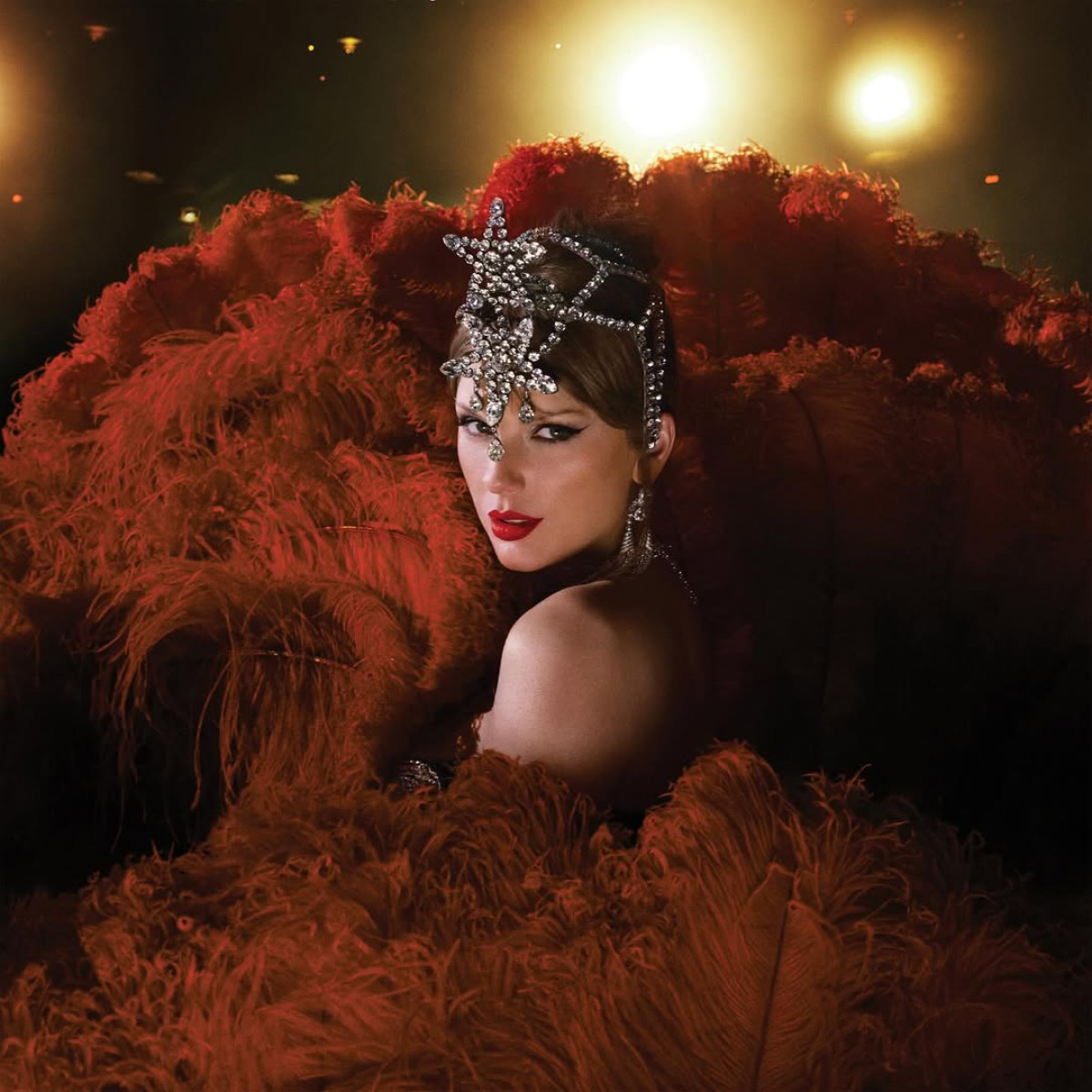 Listening to Taylor Swift's new album The Life of a Showgirl2