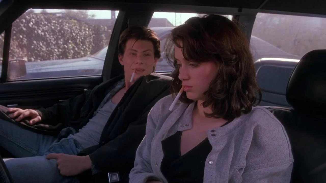 Christian Slater and Winona Ryder at the film6