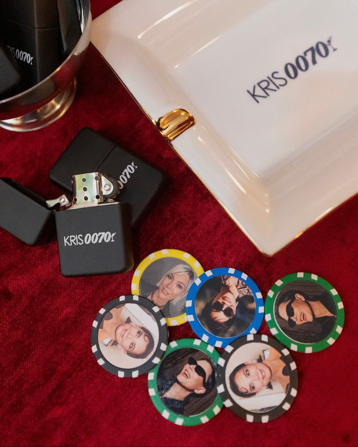 Kris Jenner's Bond-Themed 70th Bash: Pics
10