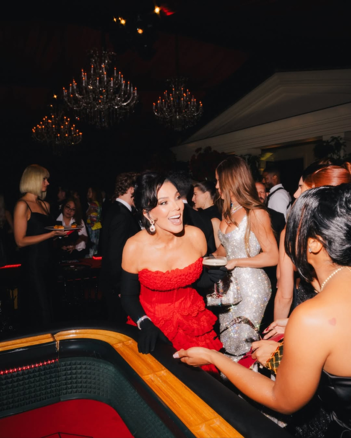 Kris Jenner's Bond-Themed 70th Bash: Pics
25