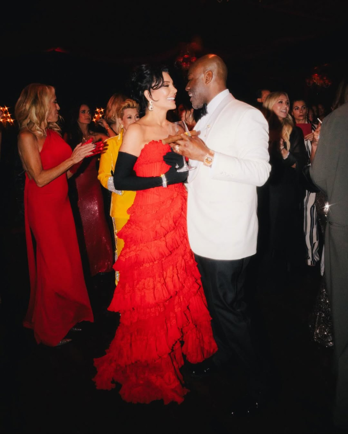 Kris Jenner's Bond-Themed 70th Bash: Pics
14