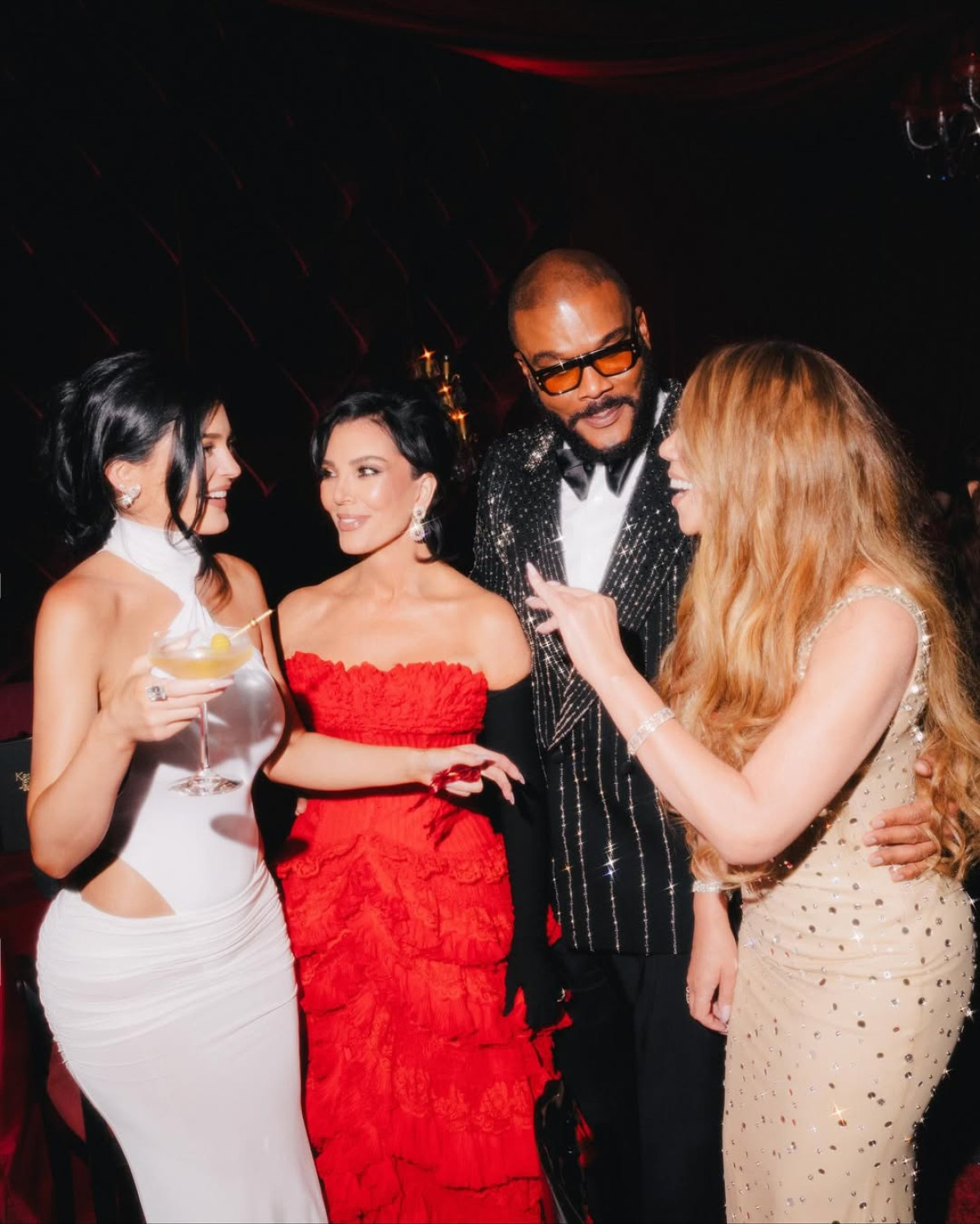 Kris Jenner's Bond-Themed 70th Bash: Pics
17